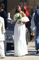 OLIVIA CULPO and Christian McCaffrey Leaves Her Bridal Shower at Nobu in Malibu 05/25/2024