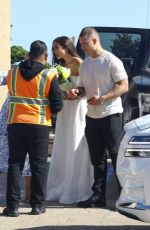 OLIVIA CULPO and Christian McCaffrey Leaves Her Bridal Shower at Nobu in Malibu 05/25/2024