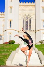 OLIVIA DUNNE at a Photoshoot, April 2024
