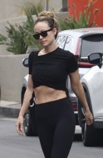 OLIVIA WILDE Heading to a Gym in Studio City 05/17/2024