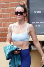 OLIVIA WILDE Leaves a Gym After Her Morning Workout in Los Angeles 05/29/2024
