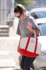 OLIVIA WILDE Leaves a Workout in Studio City 04/30/2024