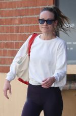 OLIVIA WILDE Leaves Gym Session in Los Angeles 05/01/2024
