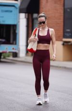 OLIVIA WILDE Leaves Her Workout in Los Angeles 05/09/2024