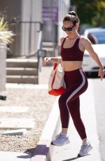 OLIVIA WILDE Leaves Tracy Anderson Method Studio Gym in Studio City 05/06/2024