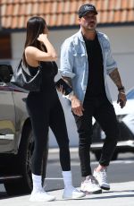 PAIGE WOOLEN and Jax Taylor Out for Lunch in Los Angeles 05/25/2024