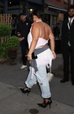 PALOMA ELSESSER Arrives at Bella Hadid