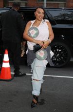 PALOMA ELSESSER Arrives at Bella Hadid