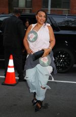 PALOMA ELSESSER Arrives at Bella Hadid