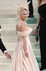 PAMELA ANDERSON at Met Gala Celebrating Sleeping Beauties: Reawakening Fashion in New York 05/06/2024