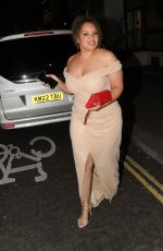 PANDORA CHRISTIE Arrives at Variety Club Showbusiness Awards 2024 in London 04/28/2024