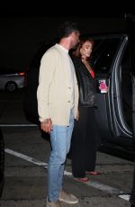 PETRA ECCLESTONE and Sam Palmer Out for Dinner at Craig