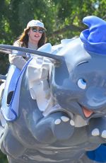 PETRA ECCLESTONE Enjoys a Fun Day at Disneyland 05/27/2024