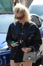 PIXIE LOTT Out with a Friend in London 05/09/2024