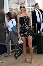 POPPY DELEVINGNE Arrives at Martinez Hotel in Cannes 05/22/2024