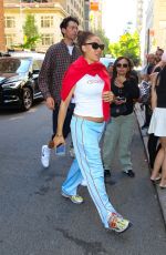 Pregnant ADWOA ABOAH Arrives at Her Hotel in New York 05/07/2024