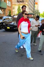 Pregnant ADWOA ABOAH Arrives at Her Hotel in New York 05/07/2024