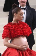Pregnant ADWOA ABOAH at Met Gala Celebrating Sleeping Beauties: Reawakening Fashion in New York 05/06/2024