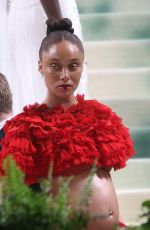 Pregnant ADWOA ABOAH at Met Gala Celebrating Sleeping Beauties: Reawakening Fashion in New York 05/06/2024