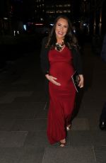 Pregnant ELLIE PHILLIPS Arrives at Variety Club Showbusiness Awards 2024 in London 04/28/2024