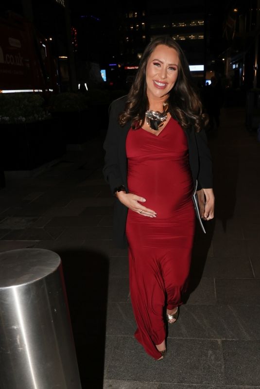 Pregnant ELLIE PHILLIPS Arrives at Variety Club Showbusiness Awards 2024 in London 04/28/2024