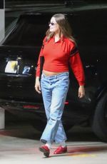 Pregnant HAILEY BIEBER Out for Lunch in Los Angeles 05/25/2024