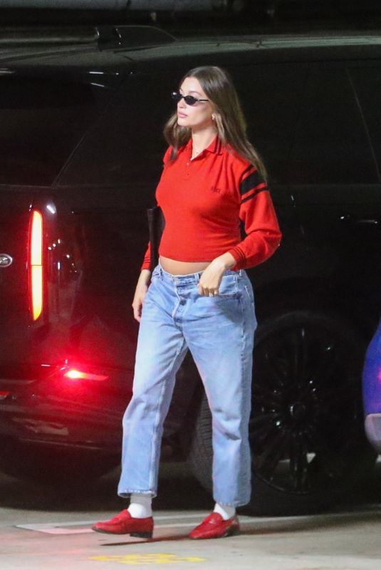 Pregnant HAILEY BIEBER Out for Lunch in Los Angeles 05/25/2024