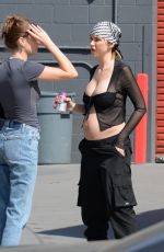 Pregnant LALA KENT Out in Los Angeles 05/01/2024