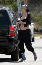 Pregnant LALA KENT Out in Los Angeles 05/01/2024