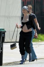 Pregnant LALA KENT Out in Los Angeles 05/01/2024