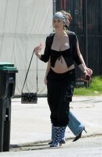 Pregnant LALA KENT Out in Los Angeles 05/01/2024