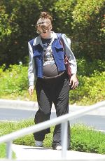 Pregnant ROONEY MARA Out in Los Angeles 05/07/2024