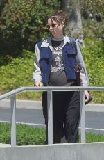 Pregnant ROONEY MARA Out in Los Angeles 05/07/2024