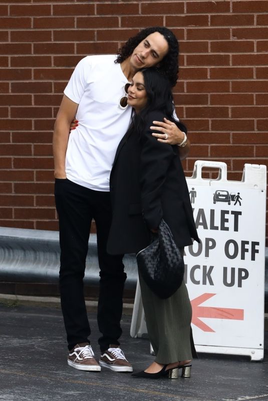 Pregnant VANESSA HUDGENS and Cole Tucker Out for Lunch at Funke in Beverly Hills 05/24/2024