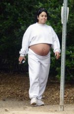 Pregnant VANESSA HUDGENS Out Hiking with a Friend in Los Angeles 05/04/2024