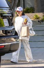 Pregnant VANESSA HUDGENS Picks up Curbside Delivery in Los Angeles 05/09/2024