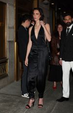 REBECCA HALL Arrives at Ralph Lauren Show Afterparty in New York 04/29/2024