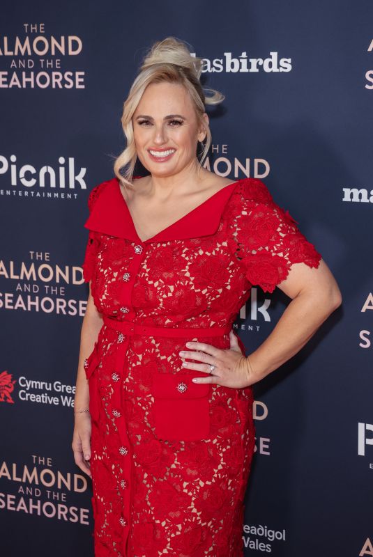 REBEL WILSON at The Almond and the Seahorse Premiere in London 04/30/2024