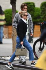 REESE WITHERSPOON Out with Her Son Deacon in New York 05/13/2024