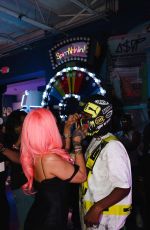 RIHANNA at A$AP Rocky X Puma Pop-up Shop at Miami Race Weekend 05/04/2024