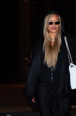 RIHANNA Leaves Four Seasons Hotel in New York 05/09/2024