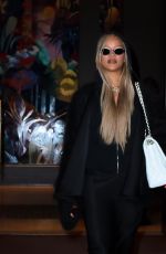 RIHANNA Leaves Four Seasons Hotel in New York 05/09/2024