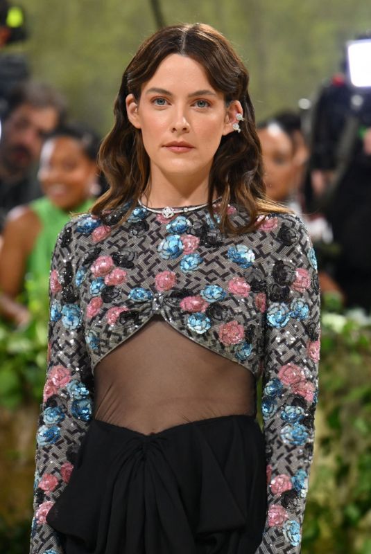 RILEY KEOUGH at Met Gala Celebrating Sleeping Beauties: Reawakening Fashion in New York 05/06/2024