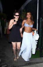 ROSALIA and TOKISCHA Night Out in Santa Monica 05/17/2024