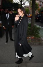 ROSALIA Arrives at Bella Hadid