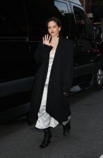 ROSALIA Arrives at Bella Hadid