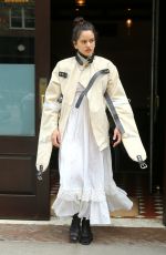 ROSALIA Leaves Greenwich Hotel in New York 04/30/2024