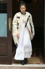ROSALIA Leaves Greenwich Hotel in New York 04/30/2024