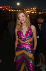 ROSAMUND PIKE at 2nd Anniversary Performance of ABBA Voyage at ABBA Arena in London 05/27/2024