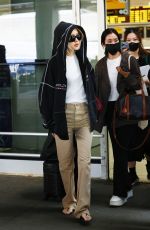 ROSE Arrives at JFK Airport in New York 05/01/2024